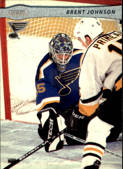 2001-02 Stadium Club #89 Brent Johnson