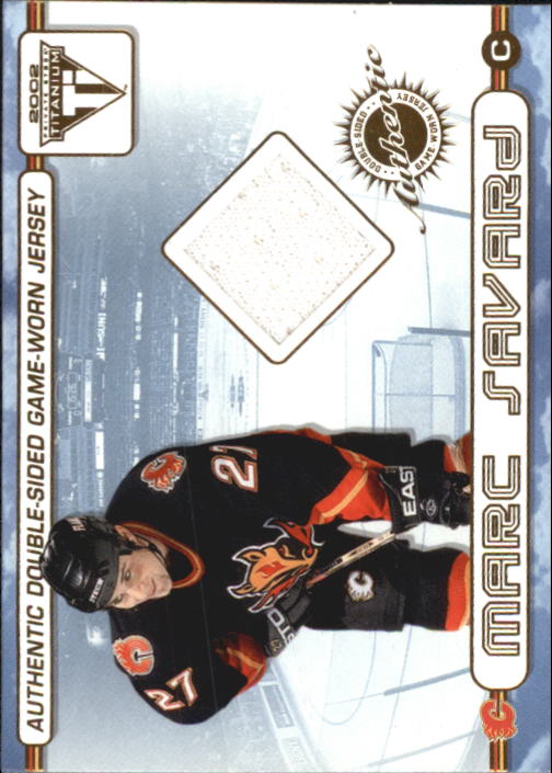 2001-02 Titanium Double-Sided Jerseys #5 Marc Savard/Roman Turek