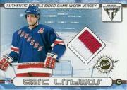 2001-02 Titanium Double-Sided Jerseys #27 Eric Lindros/Mark Messier