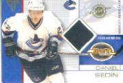 2001-02 Titanium Draft Day Edition #97 Daniel Sedin