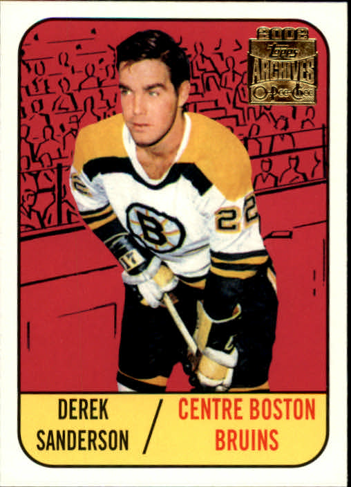 2001-02 Topps Archives #42 Derek Sanderson
