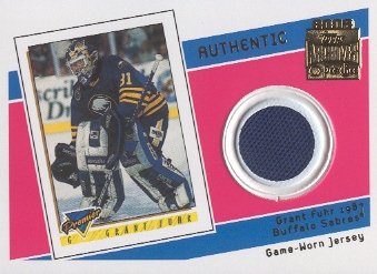 2001-02 Topps Archives Relics #JGF Grant Fuhr J