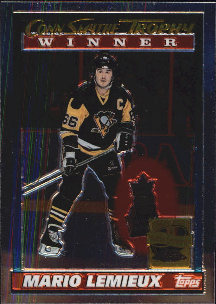 2001-02 Topps Chrome Mario Lemieux Reprints #4 Mario Lemieux