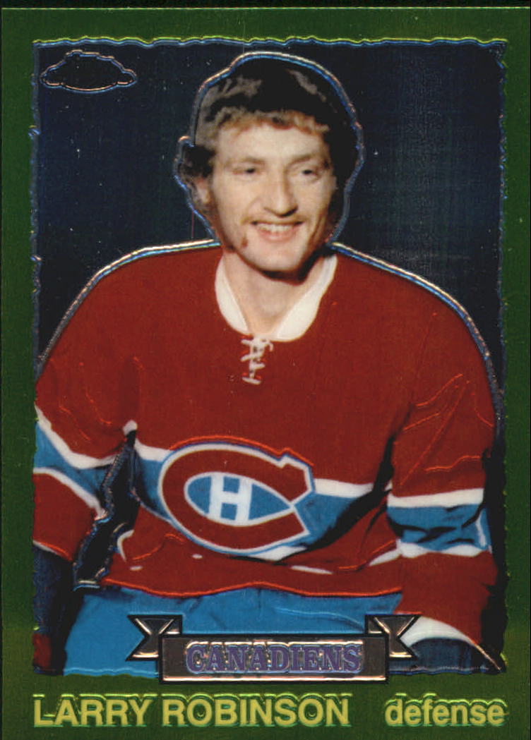 2001-02 Topps Chrome Reprints #9 Larry Robinson