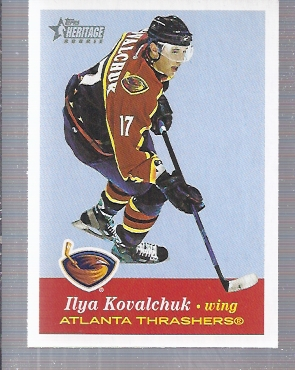2001-02 Topps Heritage #138 Ilya Kovalchuk RC