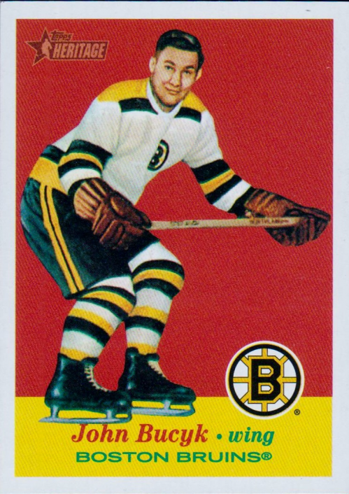 2001-02 Topps Heritage Salute #S1 John Bucyk