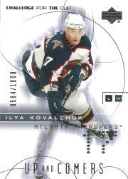 2001-02 UD Challenge for the Cup #95 Ilya Kovalchuk RC