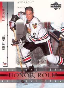 2001-02 Upper Deck Honor Roll #1 Bobby Hull