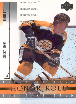 2001-02 Upper Deck Honor Roll #4 Bobby Orr