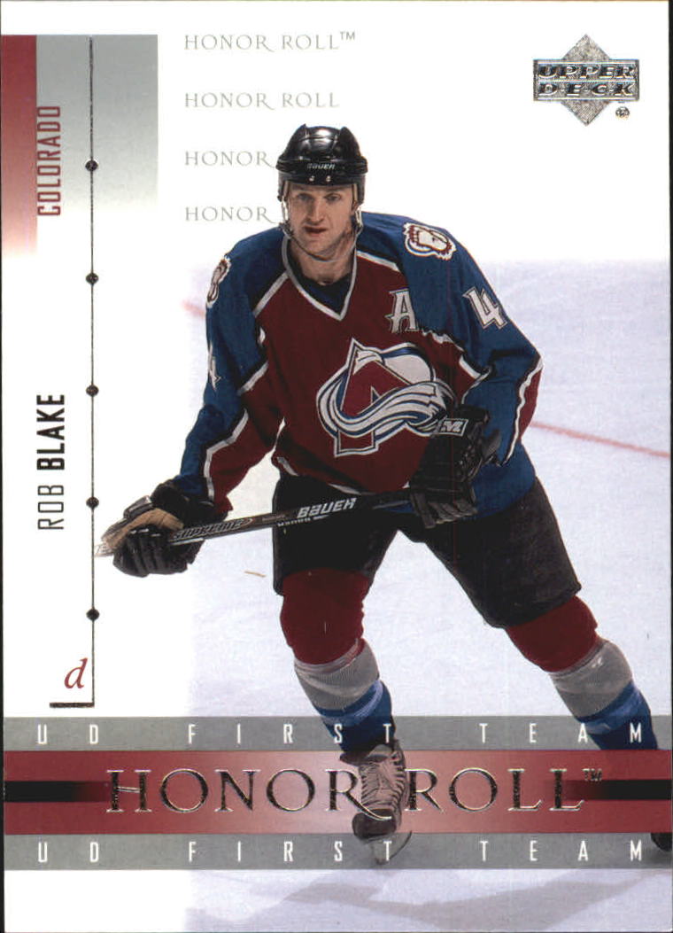 2001-02 Upper Deck Honor Roll #11 Rob Blake