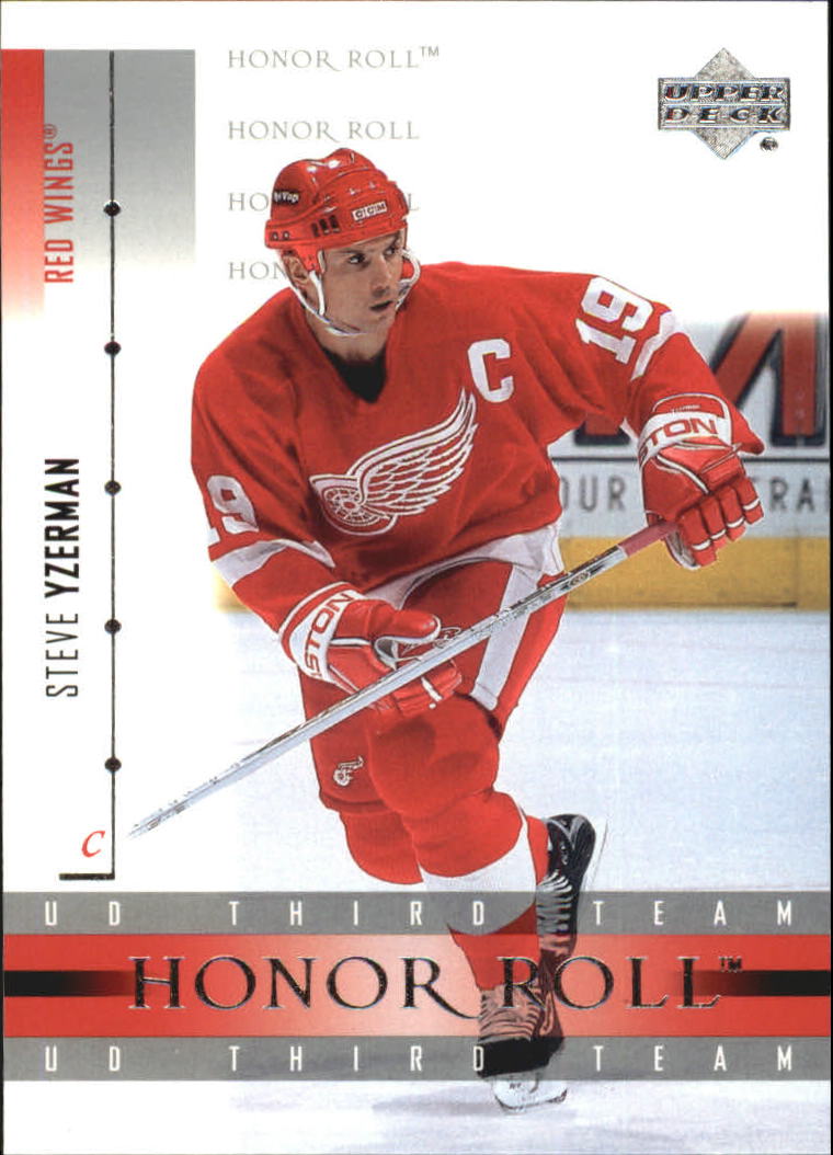 2001-02 Upper Deck Honor Roll #20 Steve Yzerman