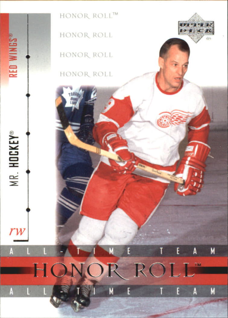2001-02 Upper Deck Honor Roll #33 Gordie Howe
