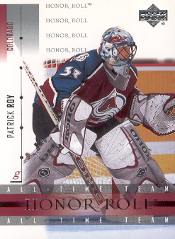 2001-02 Upper Deck Honor Roll #36 Patrick Roy