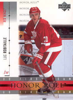 2001-02 Upper Deck Honor Roll #37 Luc Robitaille