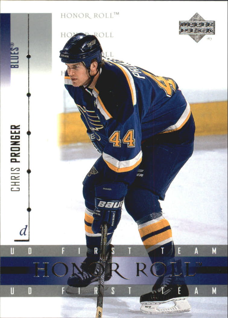 2001-02 Upper Deck Honor Roll #40 Chris Pronger