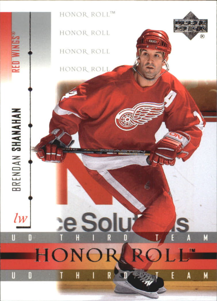 2001-02 Upper Deck Honor Roll #49 Brendan Shanahan
