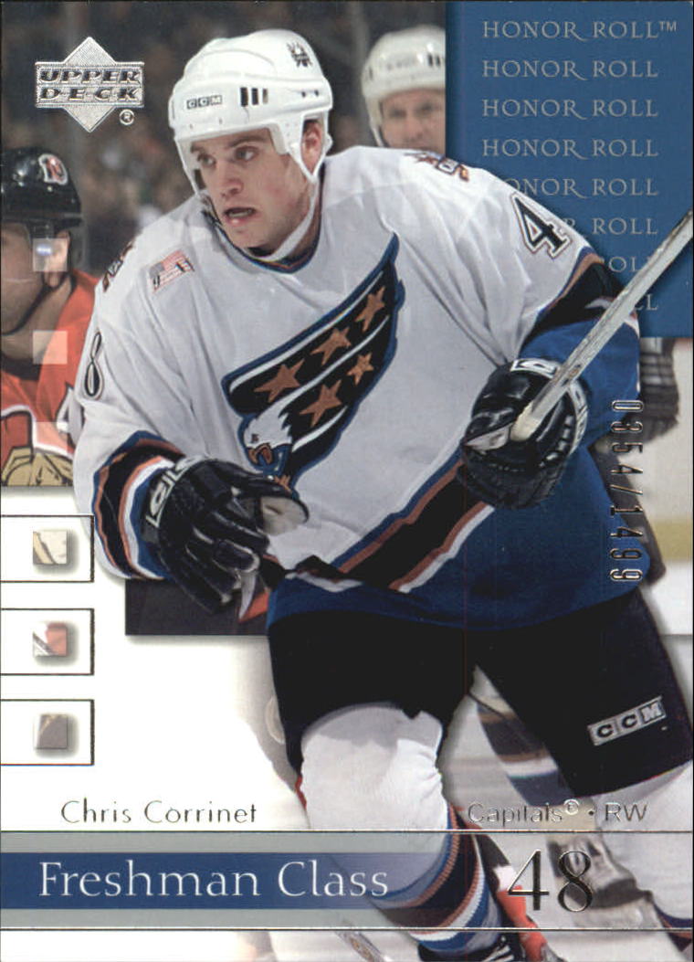 2001-02 Upper Deck Honor Roll #90 Chris Corrinet RC