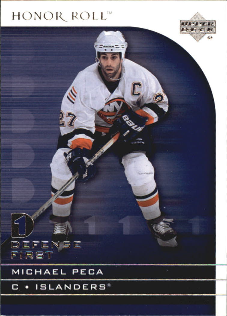 2001-02 Upper Deck Honor Roll Defense First #DF6 Michael Peca