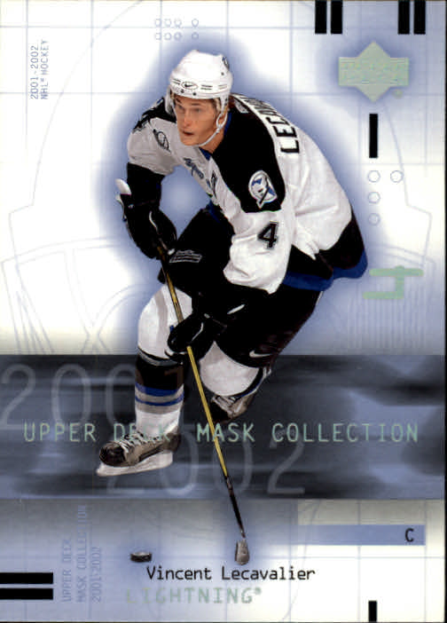 2001-02 UD Mask Collection #89 Vincent Lecavalier