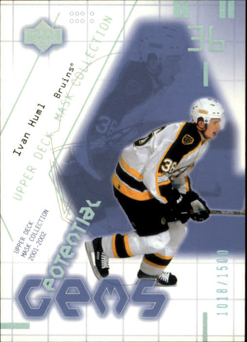 2001-02 UD Mask Collection #136 Ivan Huml RC