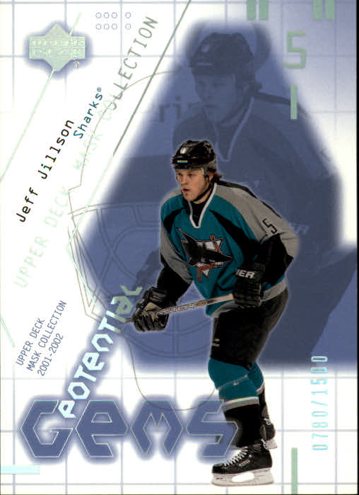 2001-02 UD Mask Collection #166 Jeff Jillson RC