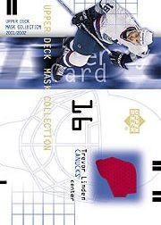 2001-02 UD Mask Collection Jerseys #JTL Trevor Linden