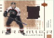 2001-02 UD Premier Collection Jerseys #BSG Simon Gagne B
