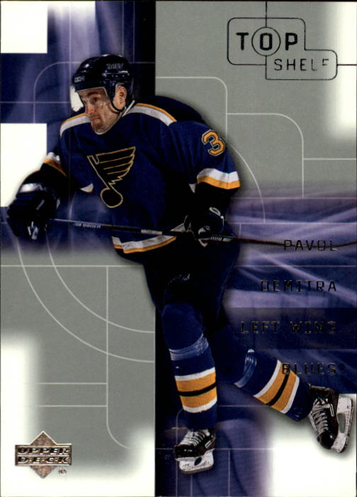 2001-02 UD Top Shelf #115 Pavol Demitra