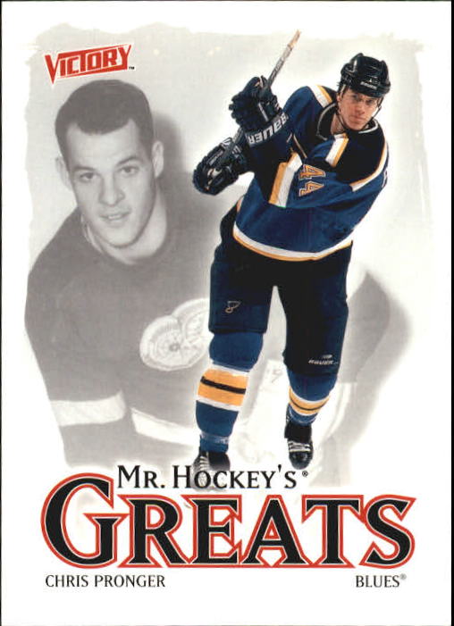 2001-02 Upper Deck Victory #393 Chris Pronger MHG