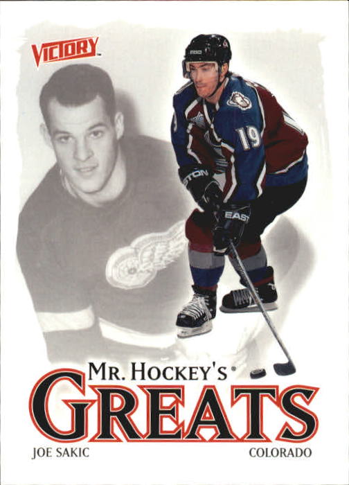 2001-02 Upper Deck Victory #397 Joe Sakic MHG