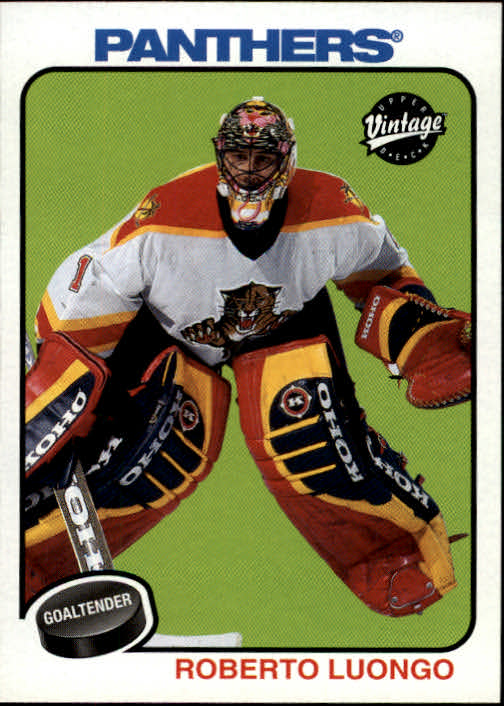 2001-02 Upper Deck Vintage #111 Roberto Luongo