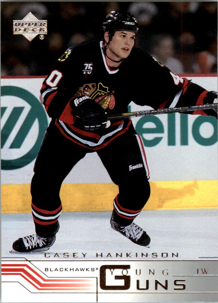 2001-02 Upper Deck #184 Casey Hankinson RC