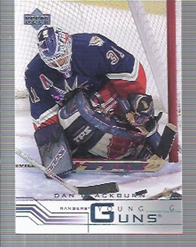 2001-02 Upper Deck #434 Dan Blackburn RC