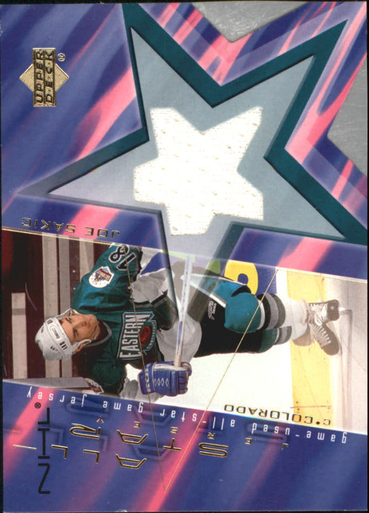 2001-02 Upper Deck Game Jerseys #AJO Joe Sakic AS
