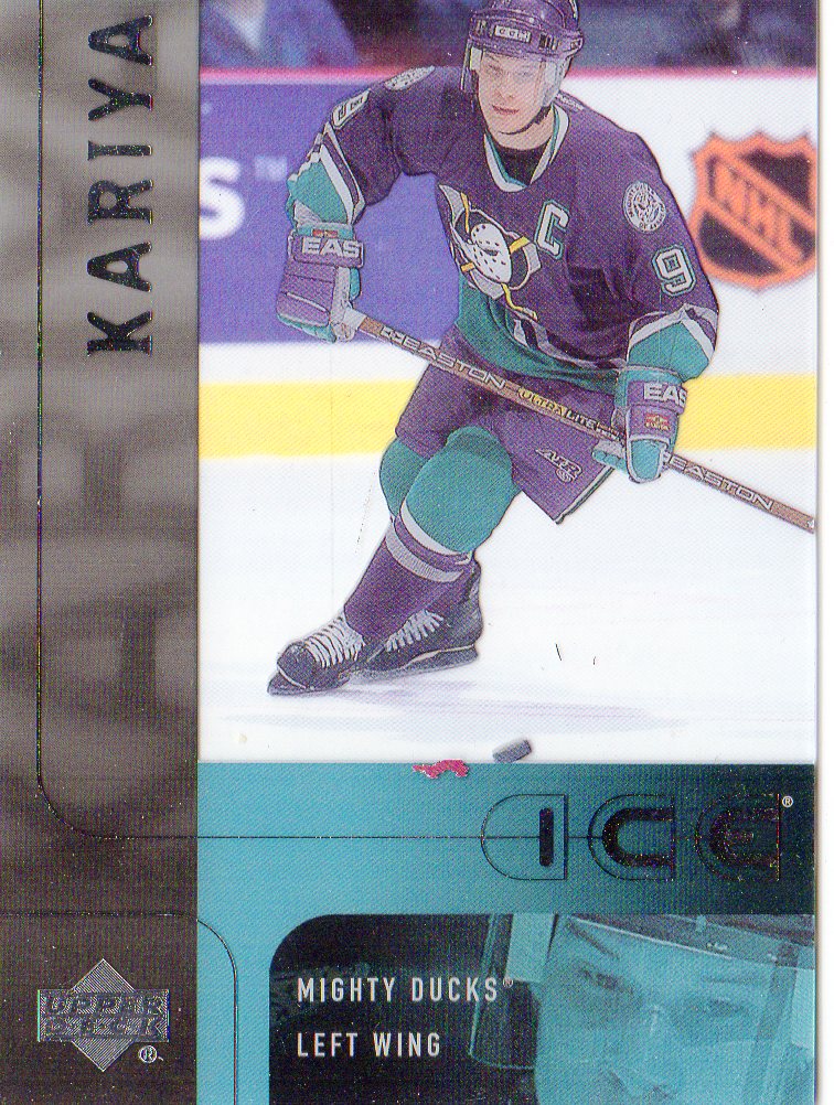 2001-02 Upper Deck Ice #1 Paul Kariya