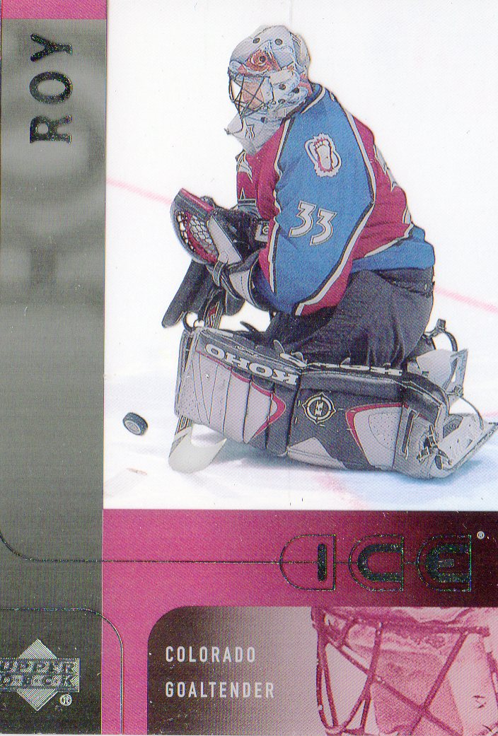 2001-02 Upper Deck Ice #8 Patrick Roy