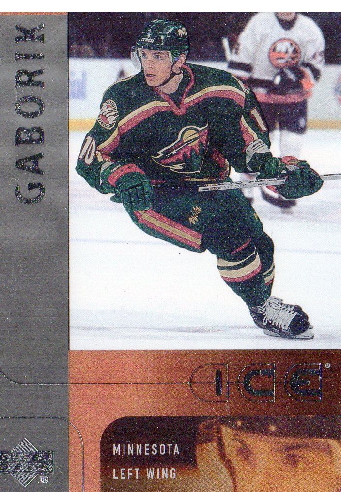 2001-02 Upper Deck Ice #23 Marian Gaborik