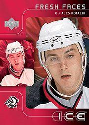 2001-02 Upper Deck Ice #46 Ales Kotalik RC
