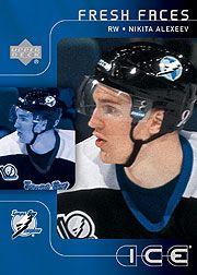 2001-02 Upper Deck Ice #69 Nikita Alexeev RC