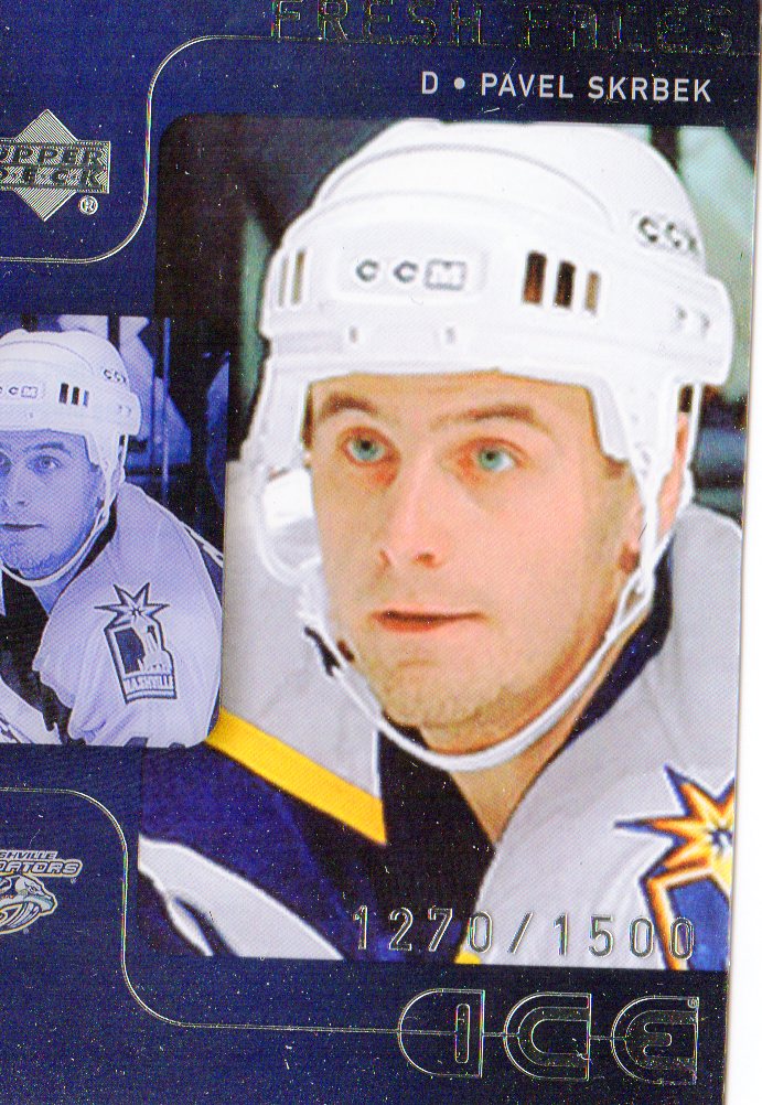 2001-02 Upper Deck Ice #78 Pavel Skrbek RC