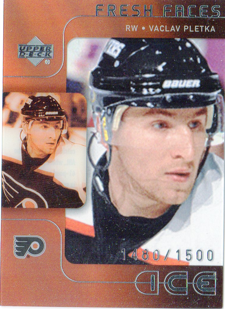 2001-02 Upper Deck Ice #81 Vaclav Pletka RC