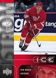2001-02 Upper Deck Ice #98 Nicklas Lidstrom
