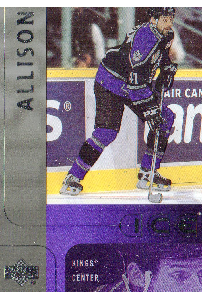 2001-02 Upper Deck Ice #100 Jason Allison
