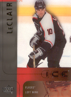 2001-02 Upper Deck Ice #112 John LeClair