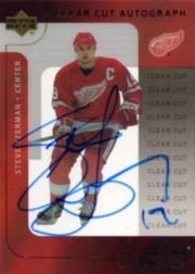 2001-02 Upper Deck Ice Autographs #SY Steve Yzerman