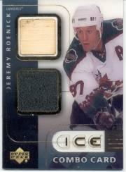 2001-02 Upper Deck Ice Jersey Combos #JR Jeremy Roenick