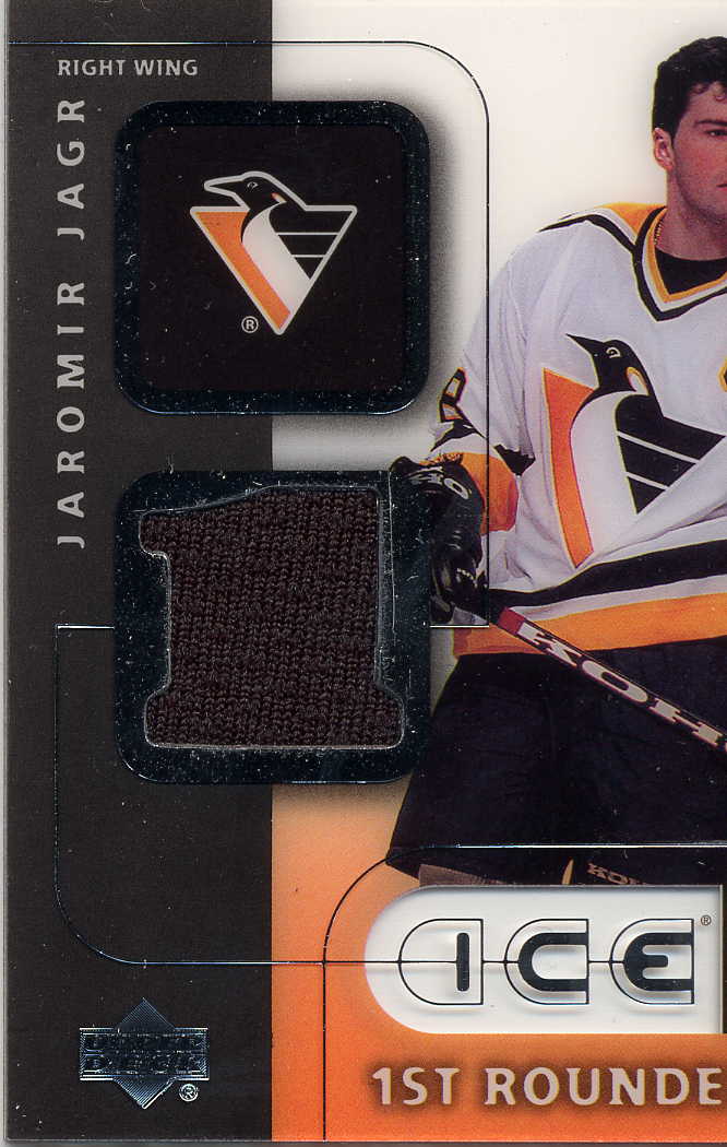 2001-02 Upper Deck Ice First Rounders Jerseys #FJJ Jaromir Jagr