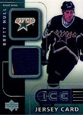 2001-02 Upper Deck Ice Jerseys #JBH Brett Hull