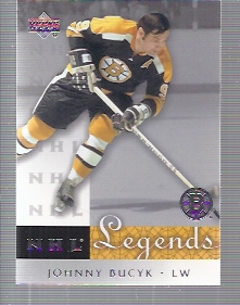 2001-02 Upper Deck Legends #4 Johnny Bucyk