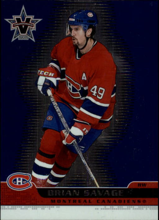 2001-02 Vanguard #51 Brian Savage